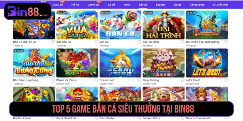 Top 5 Game Bắn Cá Phổ Biến Theo Lối Chơi Và Tính Năng - AZIVO