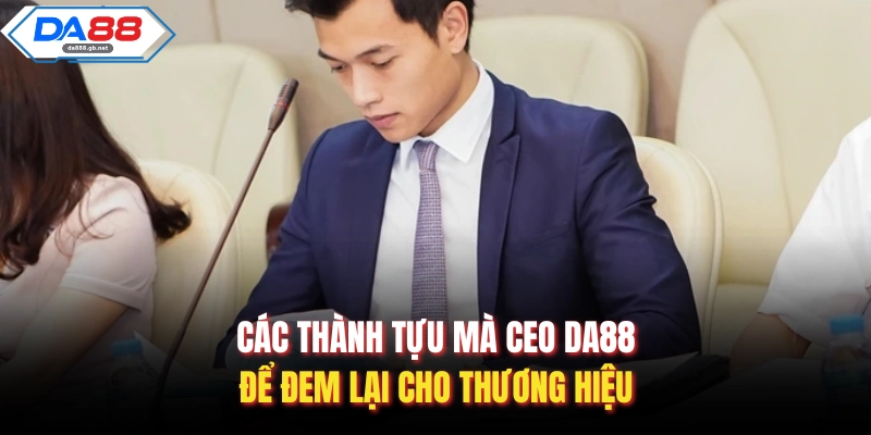 CEO Da88| Hành Trình Xây Dựng Đế Chế Giải Trí Hàng Đầu - AZIVO